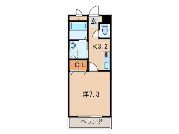 ブラン・ノワ－ルの物件間取画像